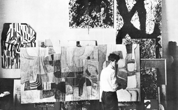 Matt Rugg in his studio